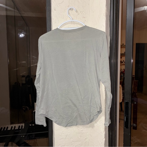 Cartoon Network Rick and Morty Gray Long-Sleeve Tee with Green Accent - Picture 4 of 4